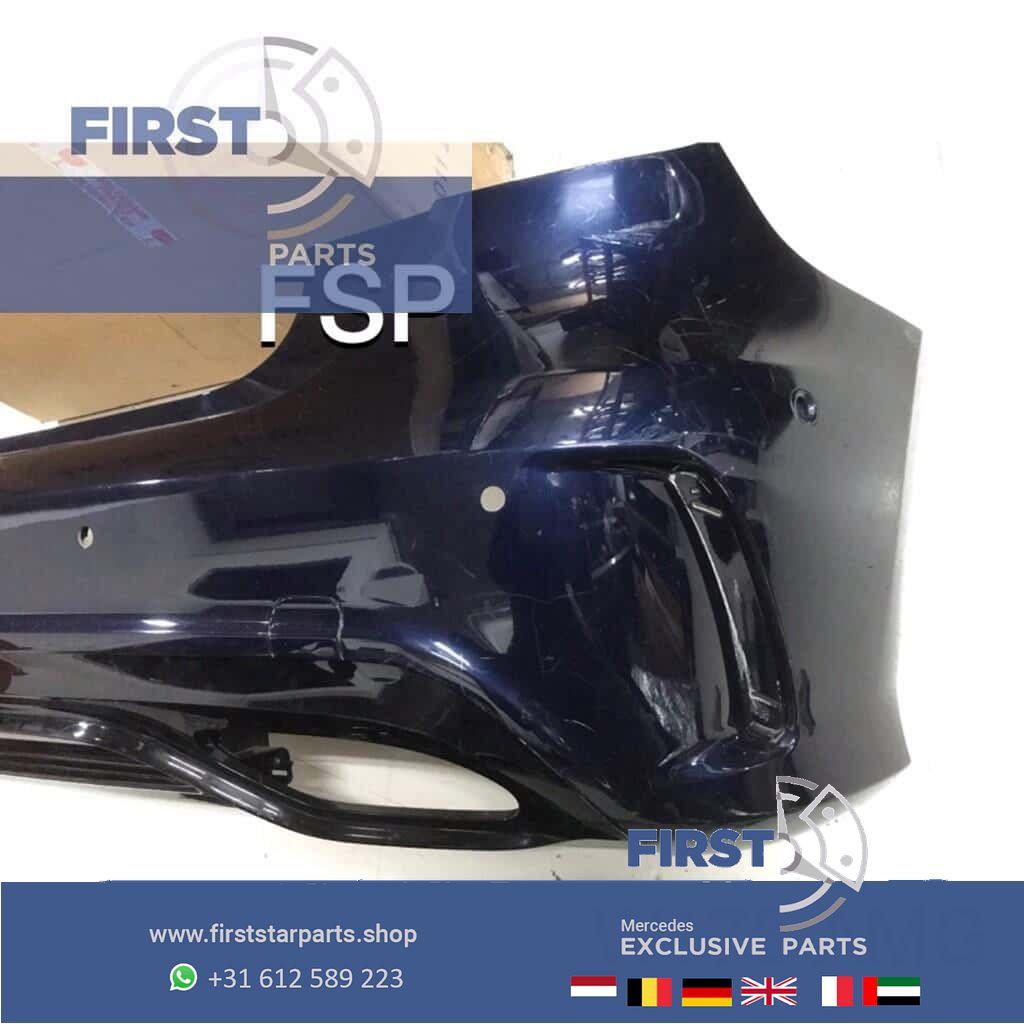 W176 Facelift AMG Achterbumper + diffuser origineel Mercedes, Gebruikt, -, Ophalen of Verzenden, Achter