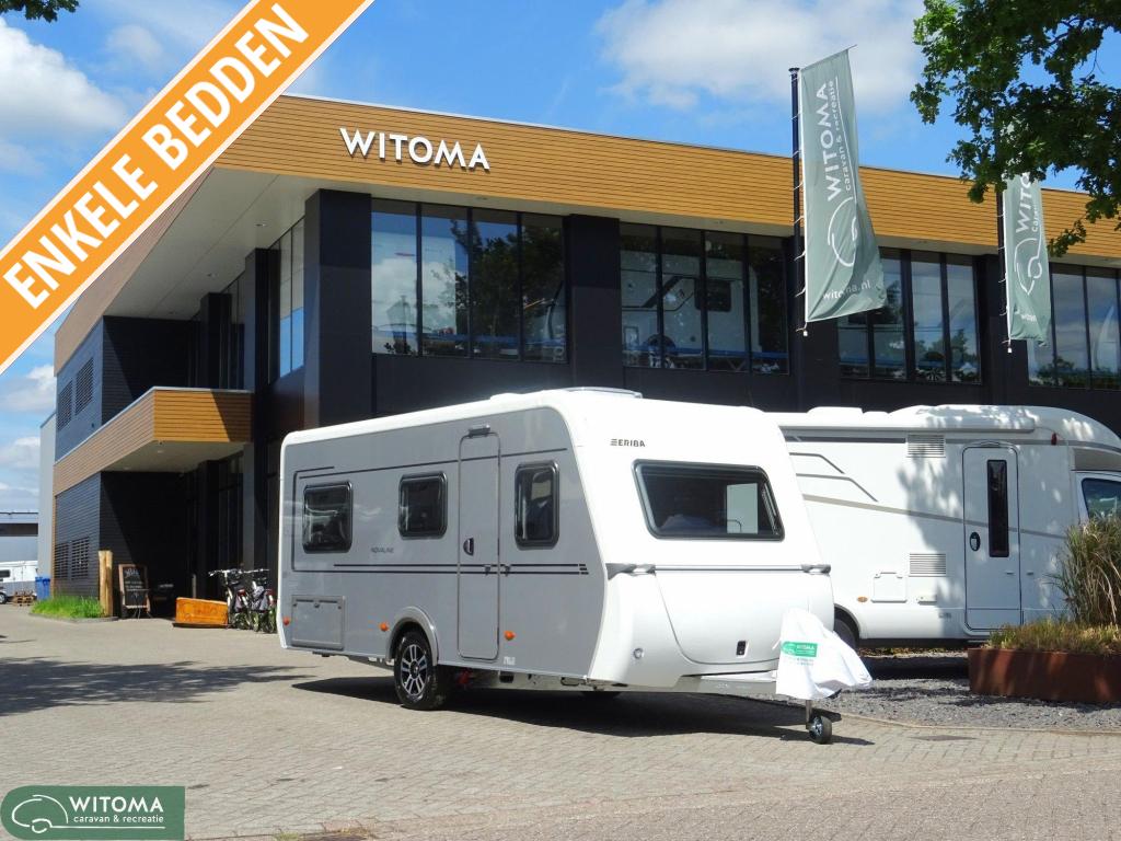 Eriba Novaline 442 Op show, Standaardzit, Schokbreker, Tot en met 2, Bedrijf