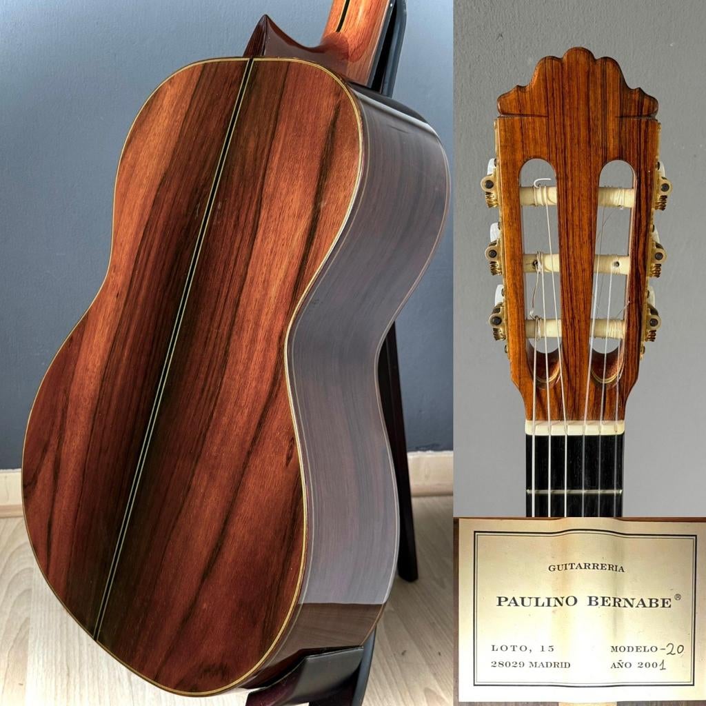 Paulino Bernabe Klassieke Gitaar - Model 20 (2001), Ophalen of Verzenden