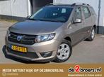 Dacia Logan MCV 0.9 TCe Prestige/ Navigatie/Airco/ Trekhaak, Auto's, Dacia, Voorwielaandrijving, Stof, Zwart, Bruin
