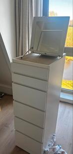 IKEA Malm ladekast met 6 lades en spiegel, Ophalen, Minder dan 50 cm, 5 laden of meer, 100 tot 150 cm
