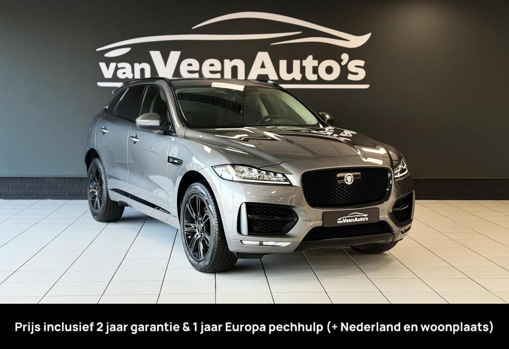 Jaguar F-Pace 2.0 R-Sport AWD 25t 2 jaar garantie, Auto's, Jaguar, Automaat, Gebruikt, 4 cilinders, Met garantie (alle)