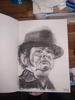 Houtskool portretten op A3 formaat, Ophalen of Verzenden