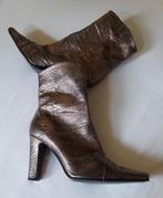 Stefano slangenleren laarzen maat 45, Ophalen of Verzenden, Nieuw, Zwart, Hoge laarzen