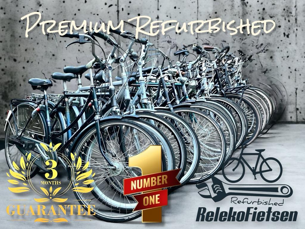 Refurbished-herenfietsen-damesfietsen, Fietsen en Brommers, Overige Fietsen en Brommers, Zo goed als nieuw, Ophalen
