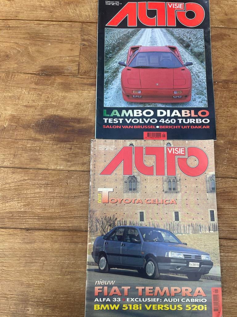 Auto Visie jaargang 1990, Ophalen of Verzenden, Gelezen, Algemeen