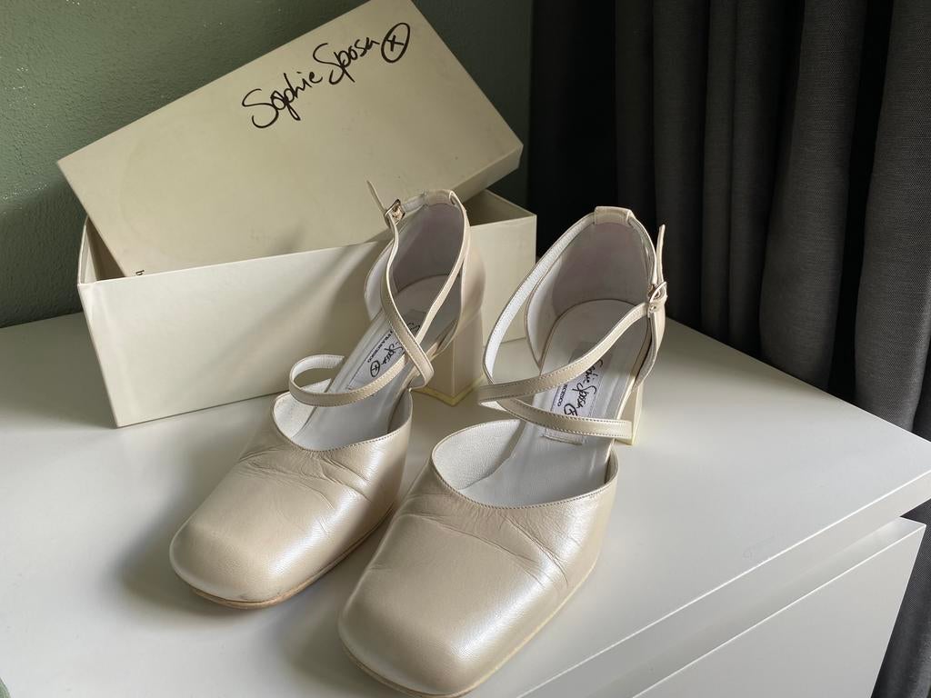 Trouwschoenen Sophie Sposa maat 37,5, Ophalen of Verzenden, Gedragen, Schoenen