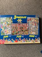 Jan van Haasteren 500,750,1000 stukjes, Ophalen of Verzenden, 500 t/m 1500 stukjes, Zo goed als nieuw