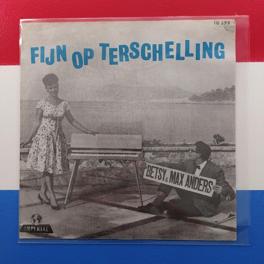 Betsy en Max Fijn op Terschelling single.             Star45, Cd's en Dvd's, Gebruikt, 7 inch, Single, Ophalen of Verzenden