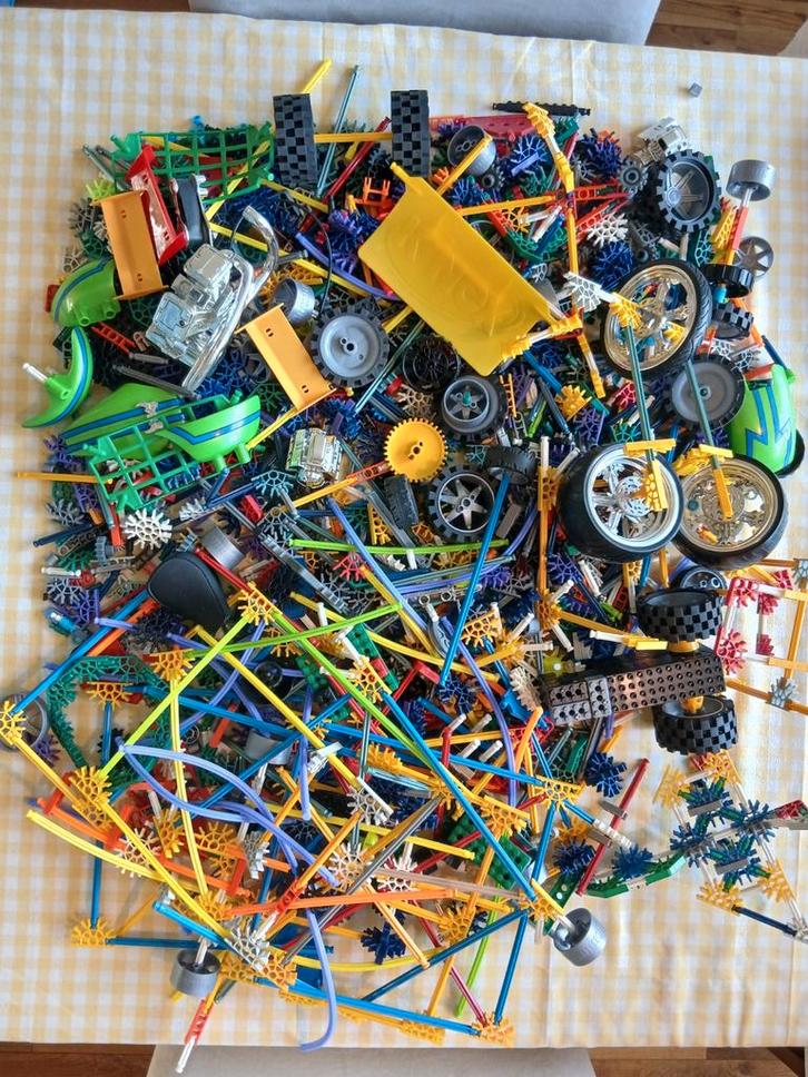 Grote partij K'nex!, Kinderen en Baby's, Speelgoed | Bouwstenen, Gebruikt, K'nex, Ophalen of Verzenden