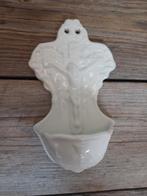 Wit geglazuurd wijwaterbakje van Petrus Regout, Maastricht., Antiek en Kunst, Ophalen of Verzenden