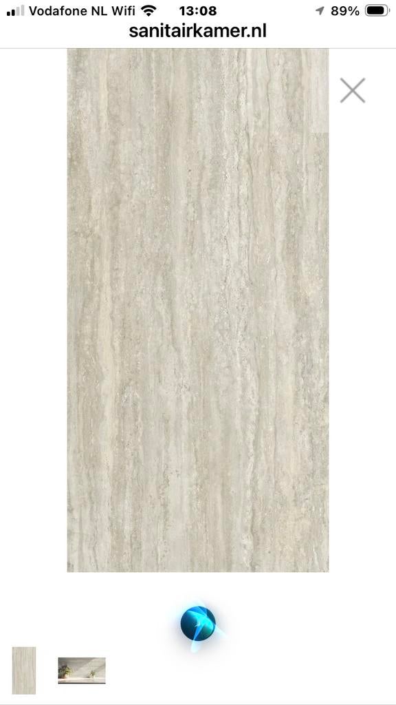 5 stuksTegel navale travertin 60x30, Ophalen, Nieuw