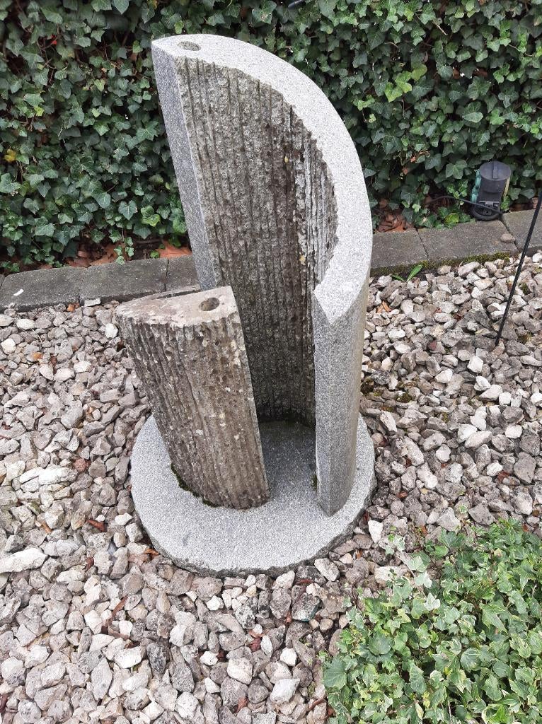 Granieten waterornament, Ophalen, Gebruikt, Graniet, Waterornament