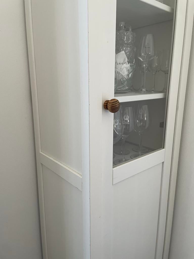 Ikea vitrinekast - zo goed als nieuw, Minder dan 50 cm, Ophalen of Verzenden, Zo goed als nieuw, 150 tot 200 cm