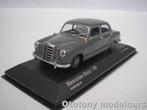 Mercedes Benz 180 1953 Donker Grijs 1/43 Minichamps, Ophalen of Verzenden, Nieuw, Auto, MiniChamps