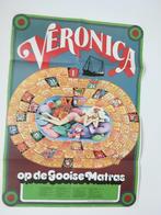 Radio Veronica - Op de Gooise matras - spel poster, Ophalen of Verzenden, A1 t/m A3, Muziek, Rechthoekig Staand