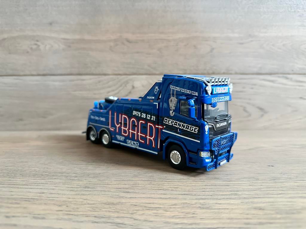 Scania S Highline Depannage Lybaert WSI, Hobby en Vrije tijd, Modelauto's | 1:50, Ophalen of Verzenden, Zo goed als nieuw, Bus of Vrachtwagen