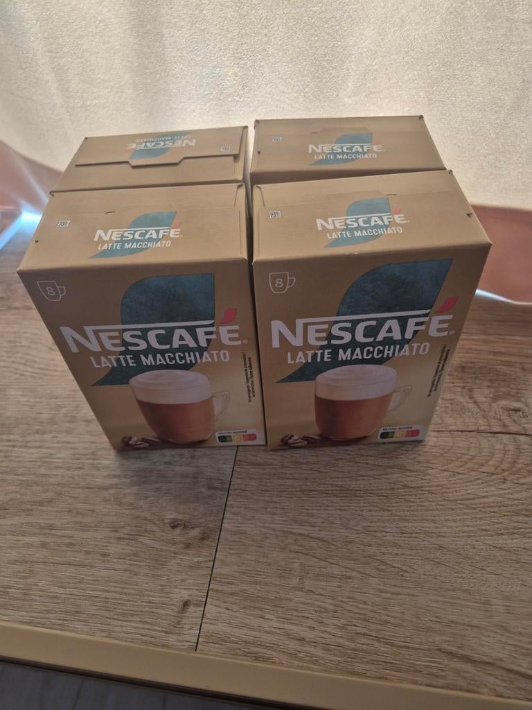 Nescafe latte macchiato, Ophalen