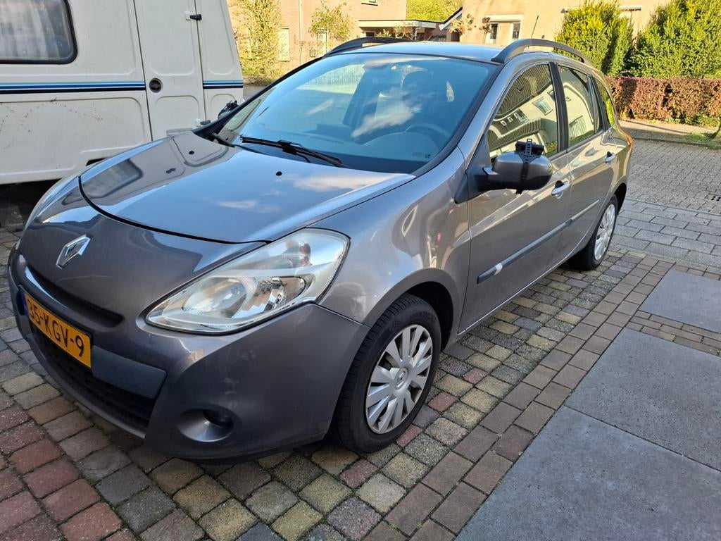 Renault Clio Estate 1.2 TCe 100 Business 2009 APK 04-2027, Voorwielaandrijving, Stof, Zwart, 4 cilinders