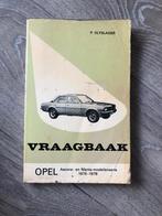 Vraagbaak Opel Ascona B & Manta 1975-1978 P. Olyslager, Ophalen of Verzenden