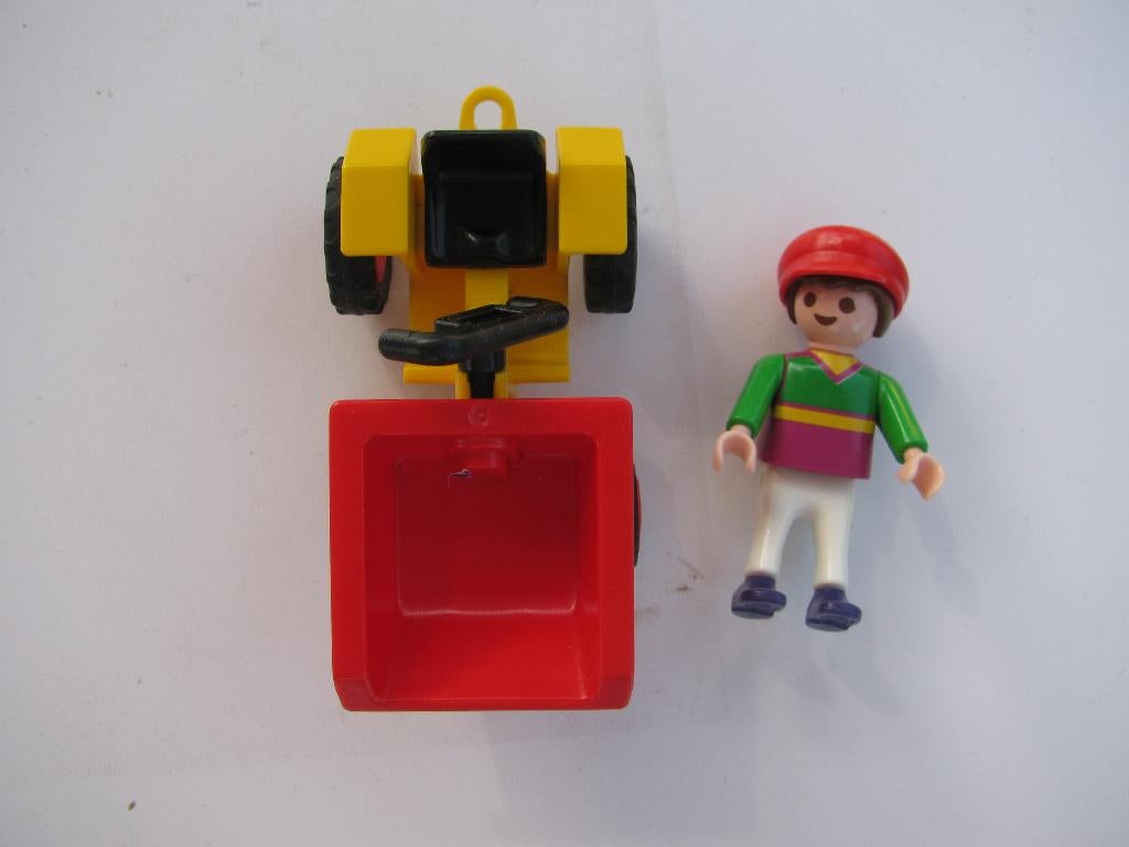 Playmobil 4600 Kiepwagen, Kinderen en Baby's, Speelgoed | Playmobil, Ophalen of Verzenden, Zo goed als nieuw, Complete set