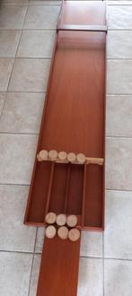 Wedstrijd sjoelbak Homas 200x40 compleet met 30stenen, Vijf spelers of meer, Ophalen, Gebruikt, Homas