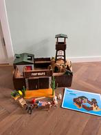 Playmobil western 5245 fort brave amerika soldaten indiaan, Ophalen of Verzenden, Gebruikt, Complete set
