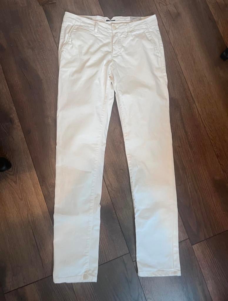 Cavallaro Napoli Elio Chino wit maat 32/34, Ophalen of Verzenden, Gedragen, Maat 48/50 (M), Wit