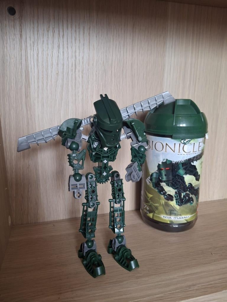 LEGO Bionicle 8605 – Toa Matau – Compleet doos & instr., Compleet, Bionicle, Lego, Ophalen of Verzenden