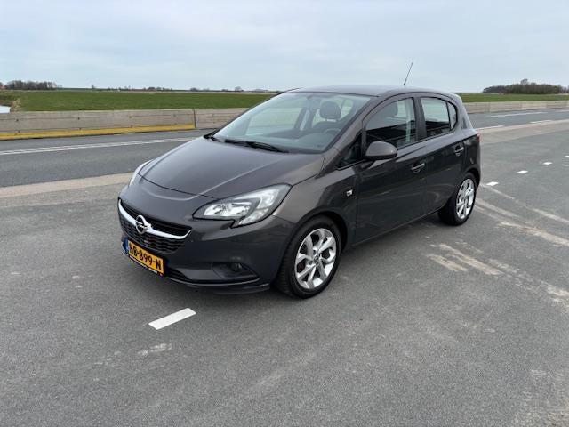 Opel Corsa 1.4 66KW/90PK 5D CRUISE TREK.H AIRCO, Gebruikt, 4 cilinders, 49 €/maand, Origineel Nederlands