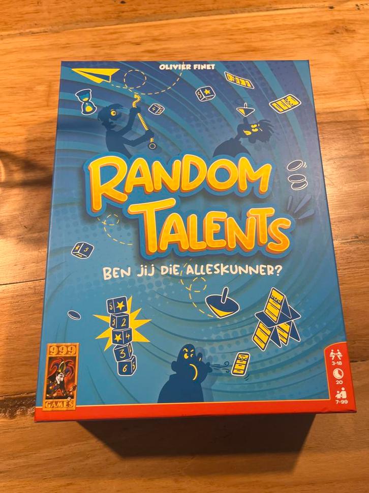 Random Talents bordspel - Nieuw in doos!, Hobby en Vrije tijd, Gezelschapsspellen | Bordspellen, Nieuw, Ophalen