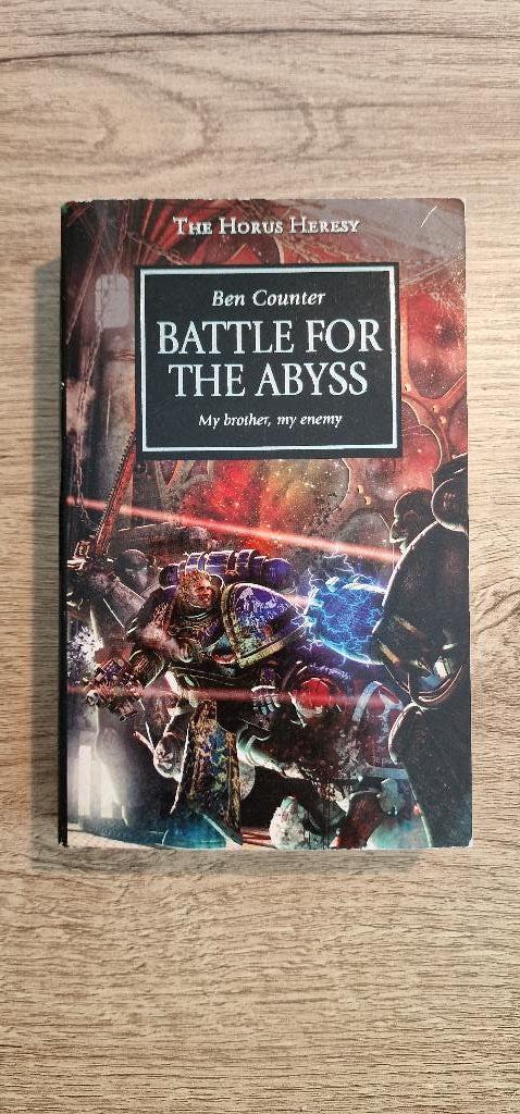 Horus heresy boek - Battle of the Abyss, Ophalen of Verzenden, Zo goed als nieuw, Warhammer 40000, Boek of Catalogus