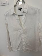 Massimo Dutti Witte Blouse Maat 38/40 (M), Ophalen of Verzenden, Zo goed als nieuw, Maat 38/40 (M), Wit