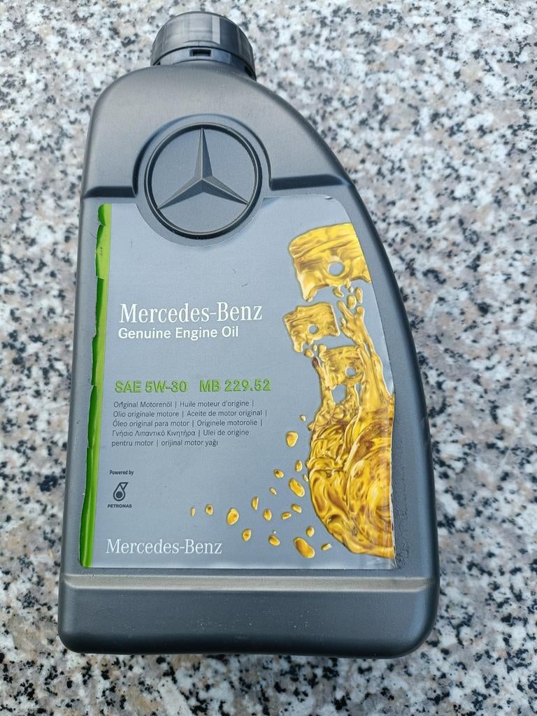 Mercedes-Benz Originele Motorolie SAE 5W-30 MB 229.52, Ophalen of Verzenden