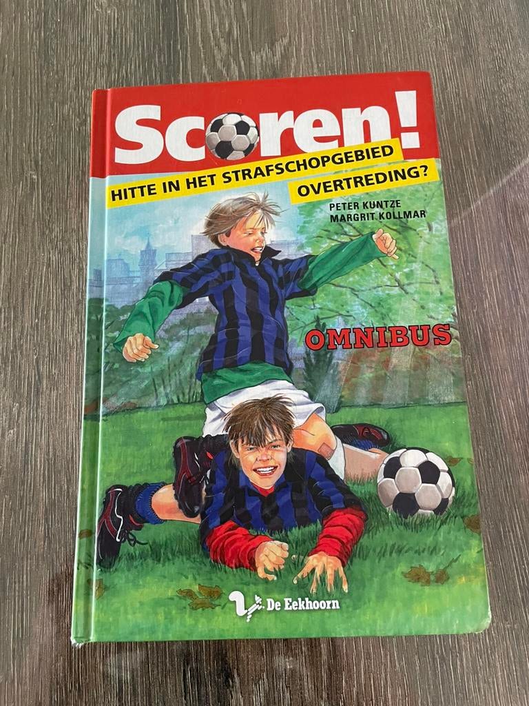 Scoren, kinderboek voetbal, Verzenden, Gelezen