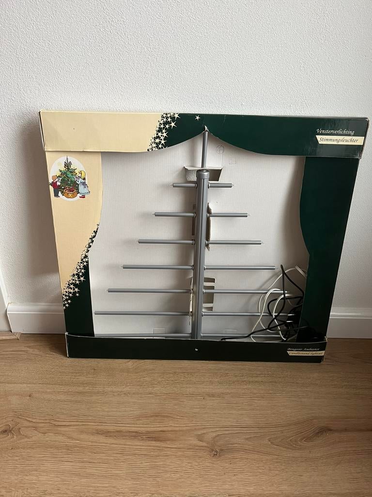 Kerst vensterverlichting, Ophalen of Verzenden, Zo goed als nieuw