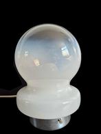 Prachtig vintage Carlo Nason design Morning mist tafellamp, Ophalen of Verzenden, Gebruikt, Glas, Minder dan 50 cm