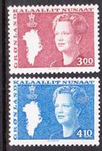 Groenland 1988 pf mi 179 - 180, Verzenden, Denemarken, Postfris