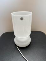 Ikea vintage Lykta tafellampje wit, Ophalen of Verzenden, Gebruikt, Glas, Minder dan 50 cm