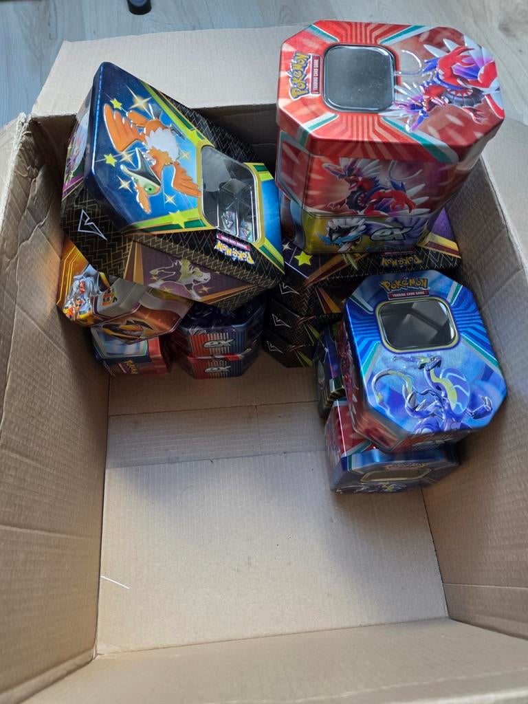 Pokemon blikken, Verzamelen, Flippo's, Ophalen, Losse flippo's