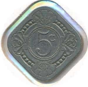 Nederland, 5 cent 1943