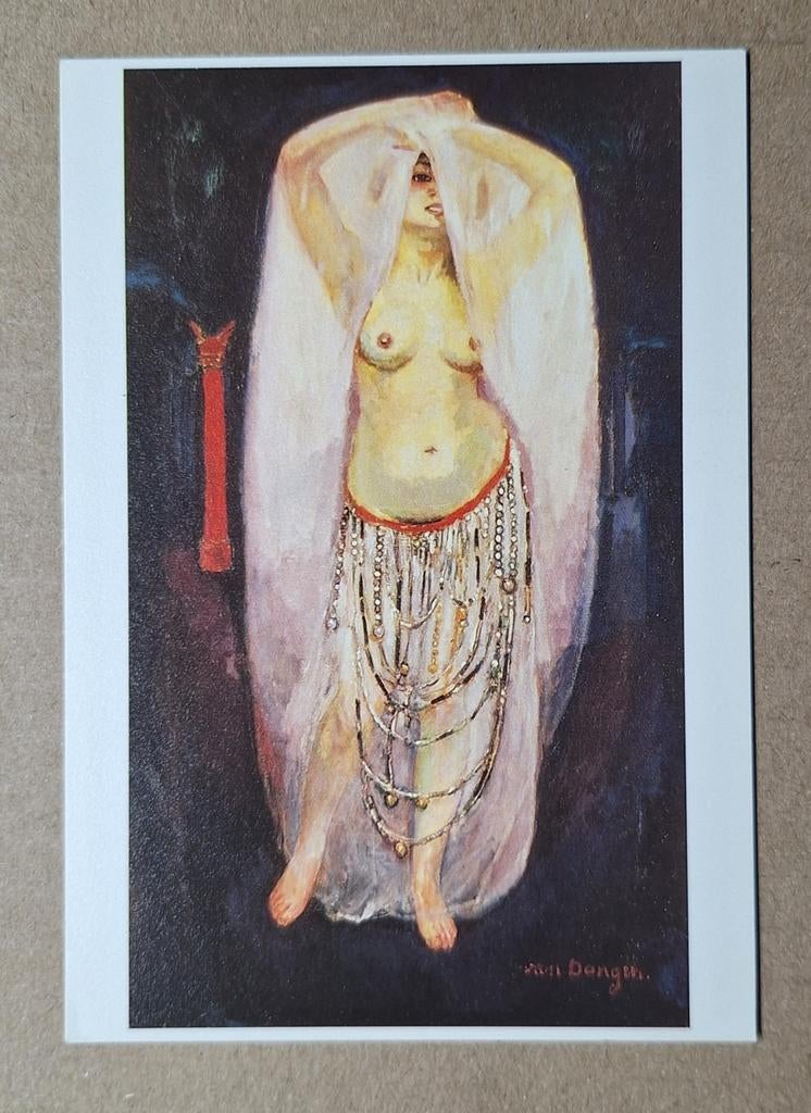 Kees van Dongen - Anita als Oosterse danseres, 1908, Verzamelen, Ophalen of Verzenden, 1980 tot heden, Ongelopen, Overige thema's