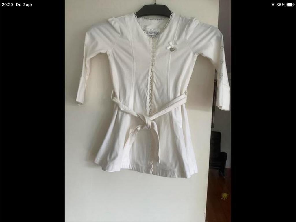 Le Chic prachtige merk  jurk wit jurkje nieuw staat , 104, Verzenden, Nieuw, Meisje, Jurk of Rok