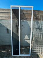 Witte Hordeur 212 x 86,5 cm, Ophalen, Gebruikt, 80 tot 100 cm, Hordeur