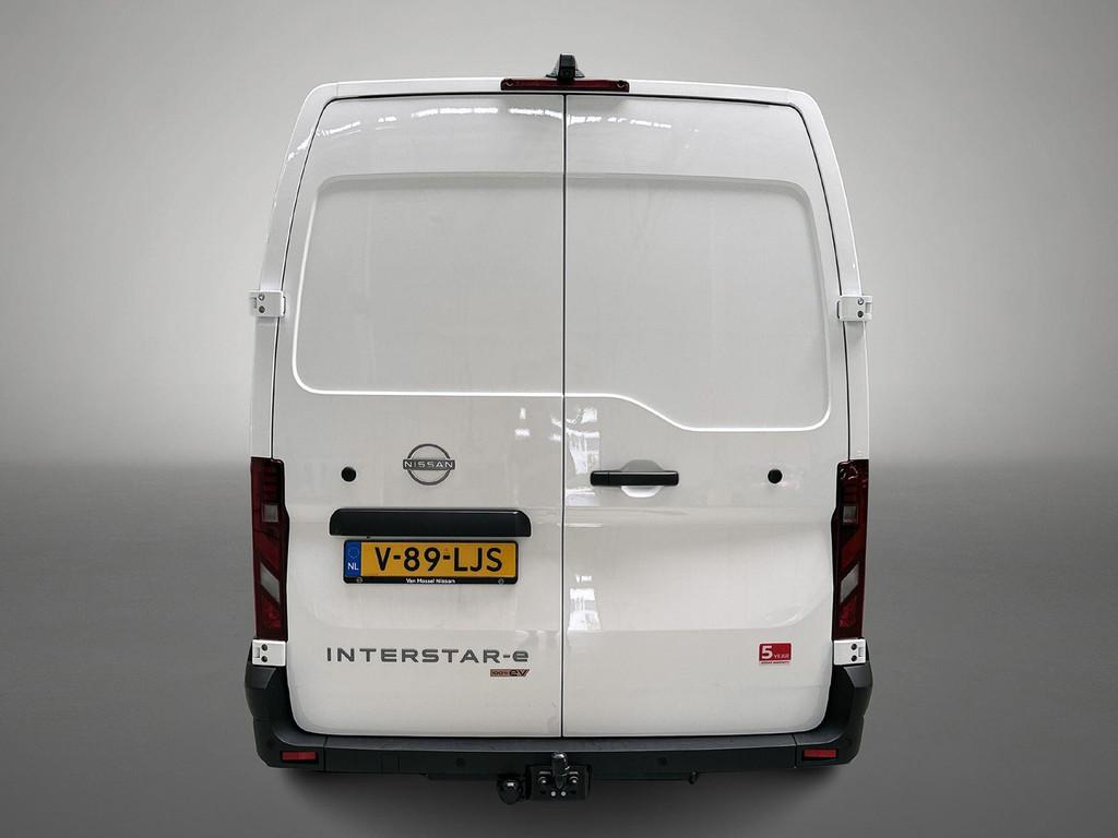 Nissan Interstar-e L2H2 Limited 87 kWh Lat om Lat | Houten v, Auto's, Bestelauto's, 143 pk, Met garantie (alle), Wit, Origineel Nederlands