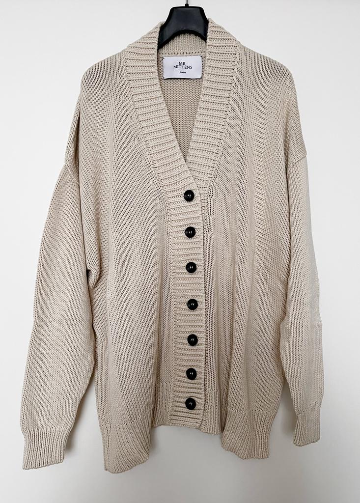 Mr Mittens gebreid katoenen vest (NIEUW!), Kleding | Dames, Truien en Vesten, Nieuw, Overige kleuren, Verzenden