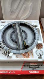 Fleischmann draaischijf 6052 LEZEN!, Gebruikt, Gelijkstroom, Fleischmann, Rails