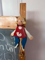 Vintage Trekpophe Levi - Houten Speelgoed, Ophalen of Verzenden, Gebruikt, Overige typen
