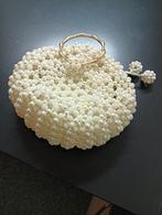 Handmade tas, Sieraden, Tassen en Uiterlijk, Tassen | Damestassen, Ophalen, Nieuw, Wit, Handtas