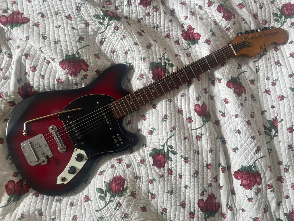 Vintage Japanse Gitaar - 1 pickup defect, Muziek en Instrumenten, Instrumenten | Onderdelen, Ophalen of Verzenden, Gebruikt, Elektrische gitaar